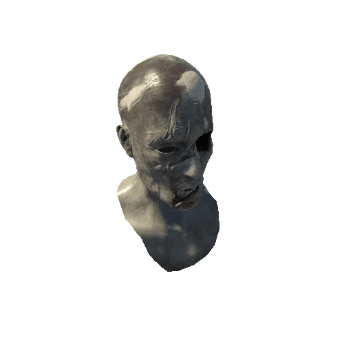 Scifi_Zombie_01_Head_3Skin Variant